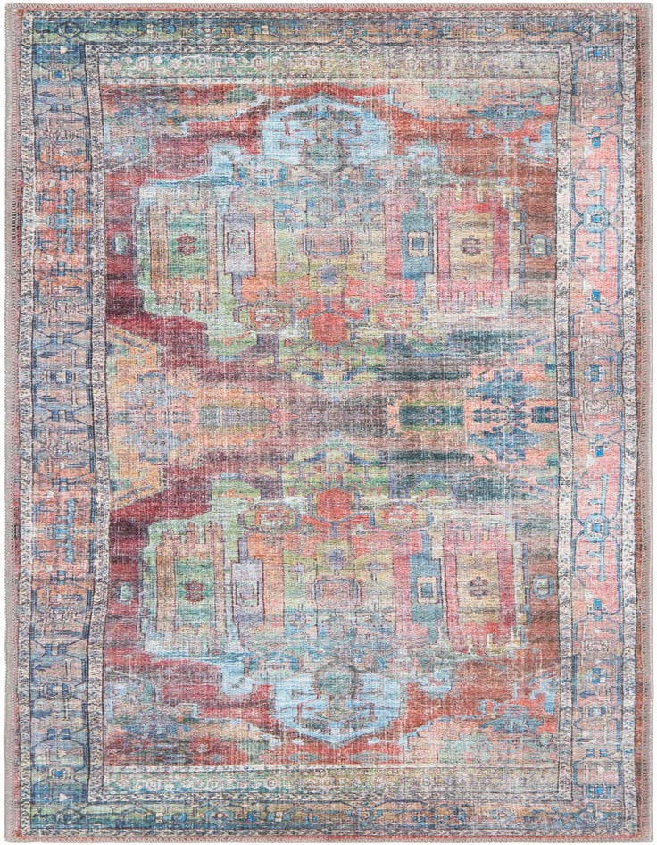 Detail image of 2' x 5' Washable Maahru Runner Rug