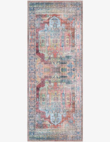 2' x 5' Washable Maahru Runner Rug