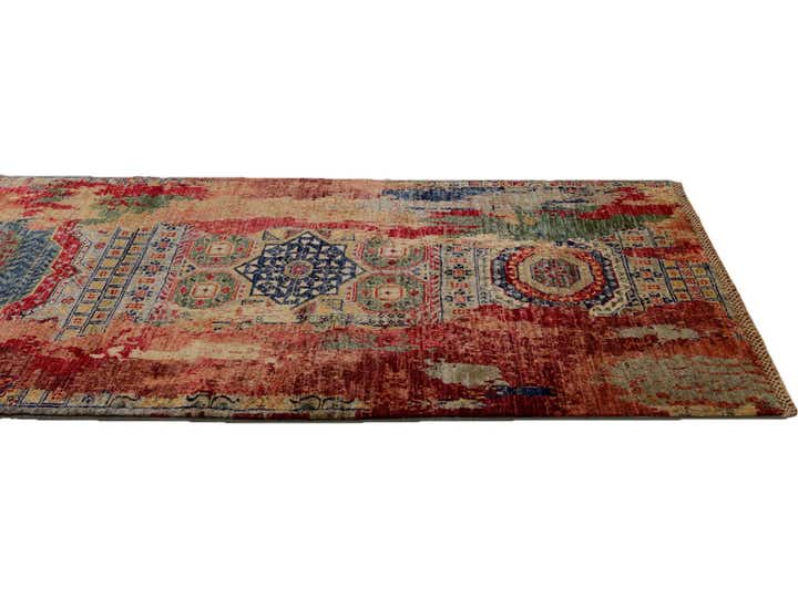 2' 10 x 9' 11 Hand Knotted Mamluk Ziegler Runner Rug