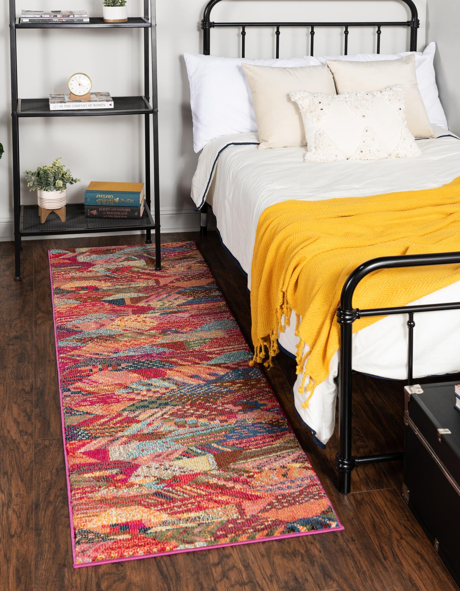 2' 2 x 6' 9 Washable Mesa Runner Rug