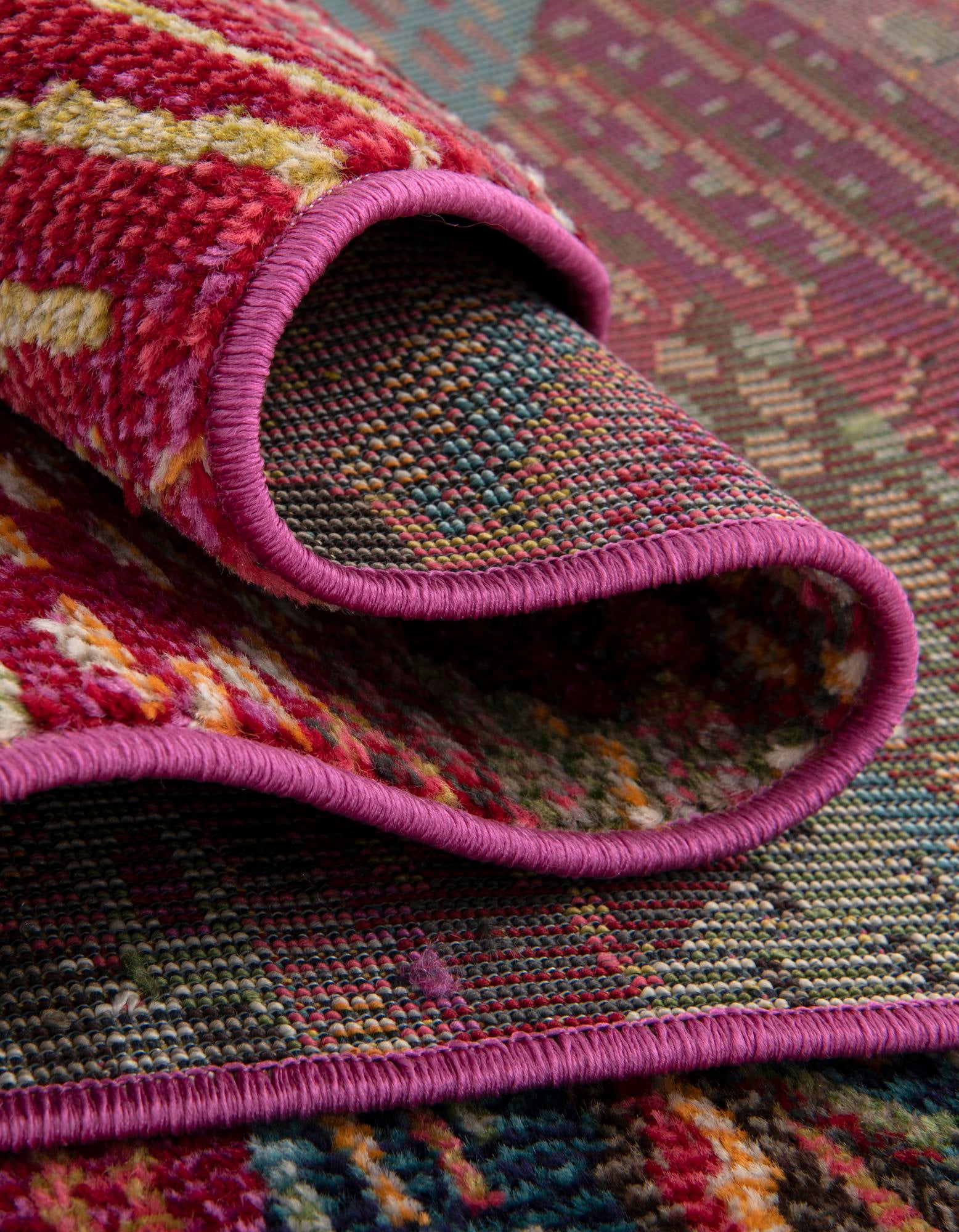 2' 2 x 6' 9 Washable Mesa Runner Rug