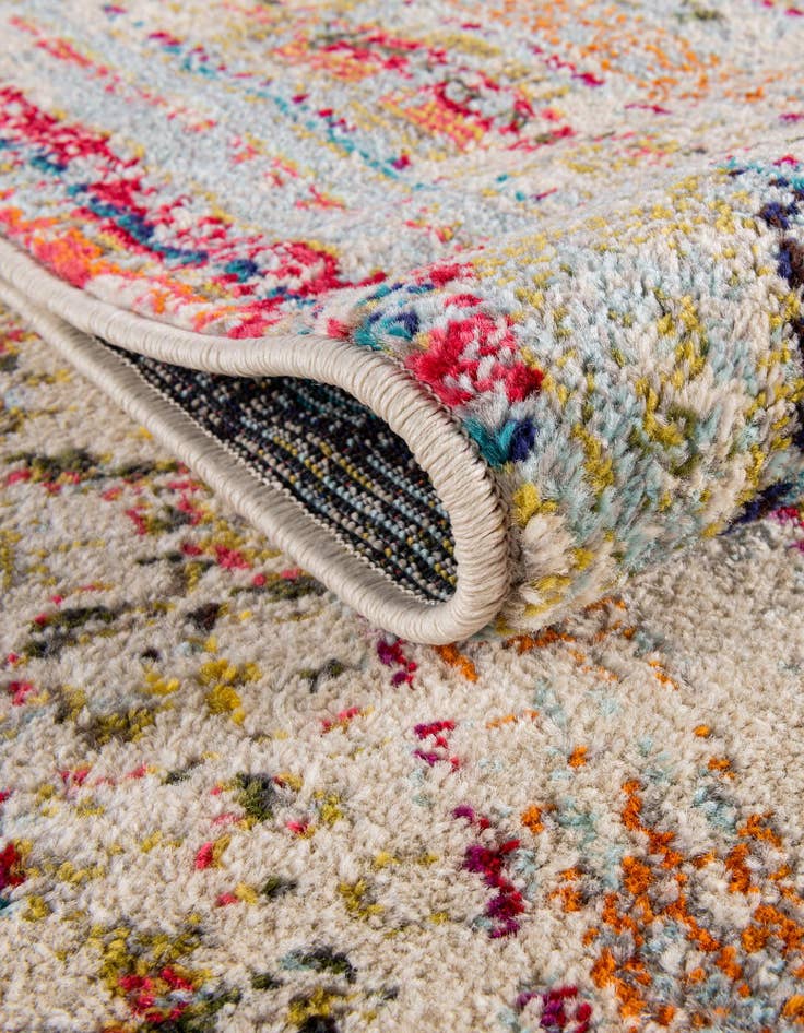 Detail image of 2' x 8' Washable Mesa Runner Rug