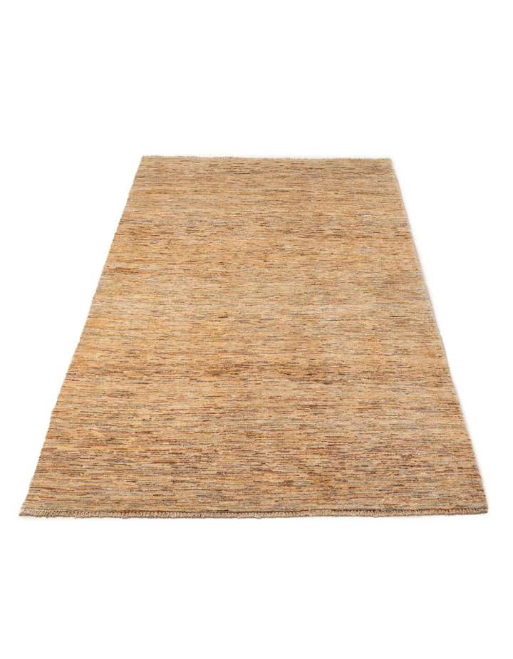 3' 11 x 9' Hand Knotted Modern Ziegler Runner Rug