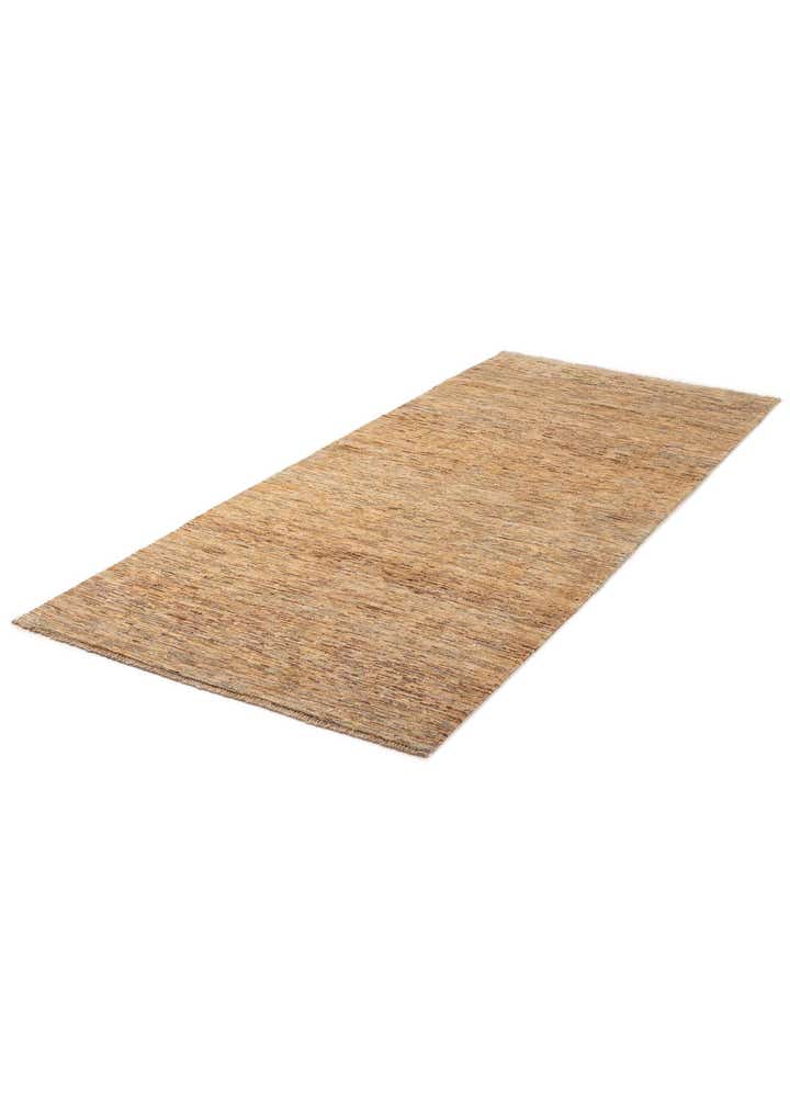 3' 11 x 9' Hand Knotted Modern Ziegler Runner Rug