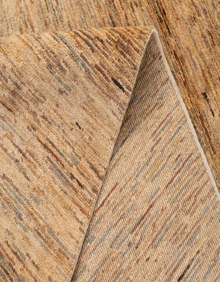 Detail image of 3' 11 x 9'  Hand Knotted Modern Ziegler Runner Rug