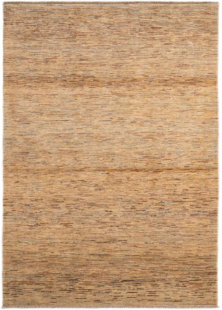 3' 11 x 9' Hand Knotted Modern Ziegler Runner Rug