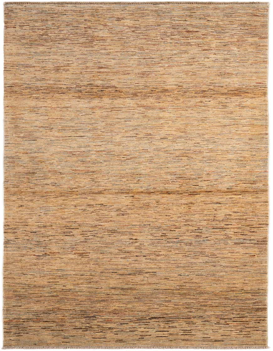 3' 11 x 9' Hand Knotted Modern Ziegler Runner Rug