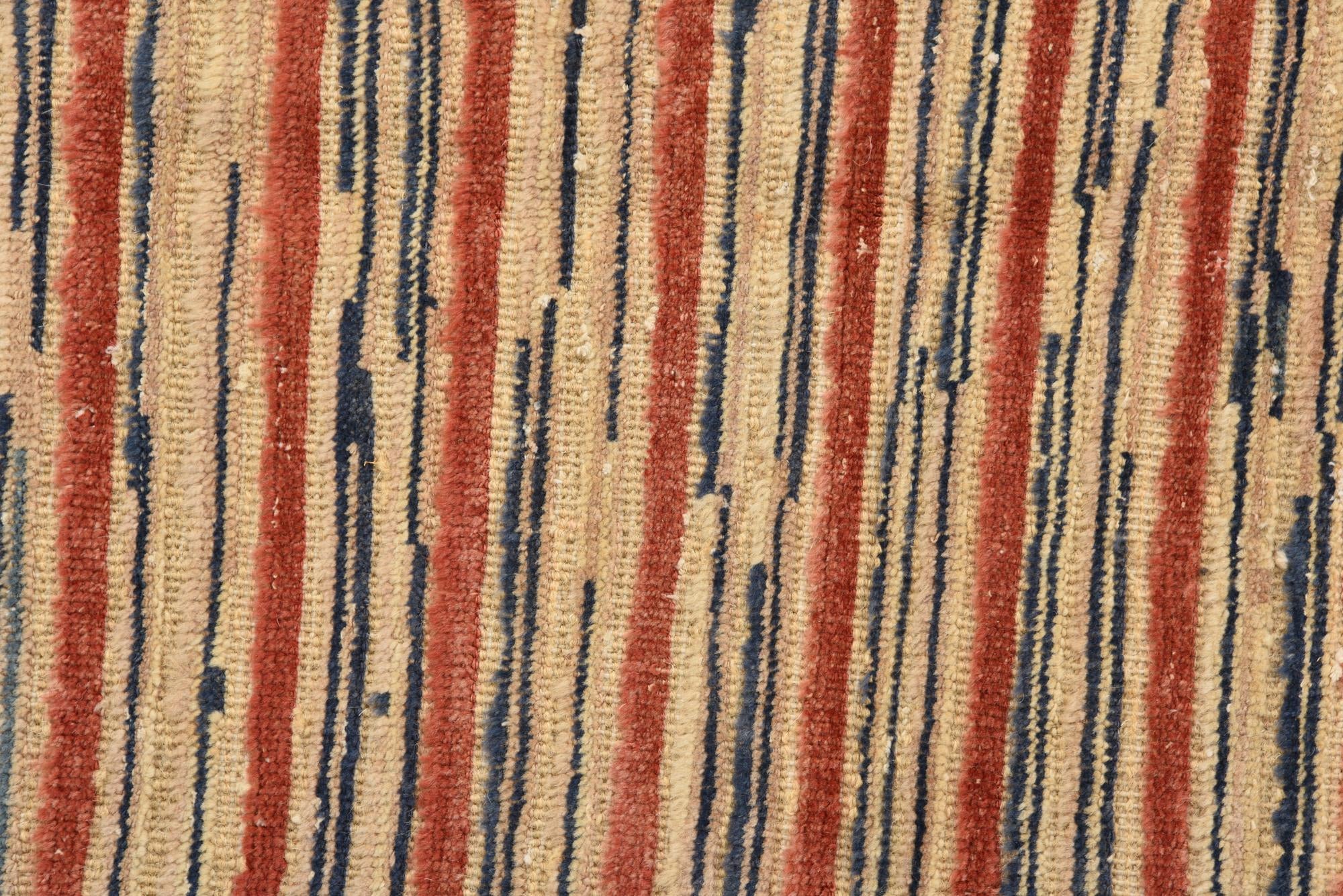 2' 5 x 5' 2 Hand Knotted Modern Ziegler Runner Rug