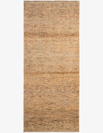 3' 11 x 9' Hand Knotted Modern Ziegler Runner Rug