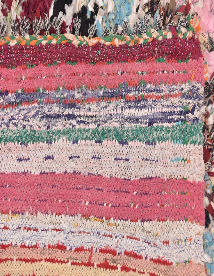 Detail image of 5' 1 x 9' 8  Hand Knotted Moroccan Runner Rug