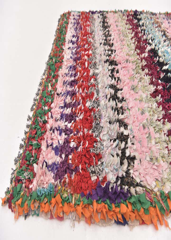5' 1 x 9' 8 Hand Knotted Moroccan Runner Rug