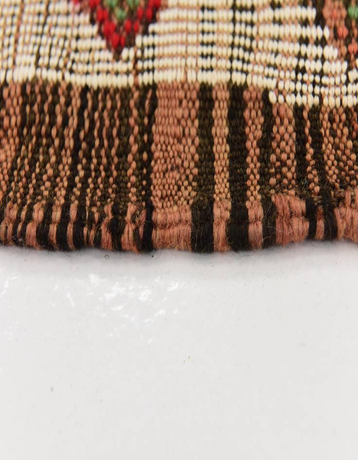 Detail image of 5' 10 x 14' 10  Hand Knotted Moroccan Wool Runner Rug