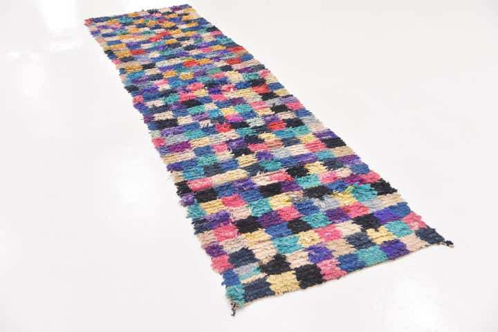 2' 10 x 11' 3 Hand Knotted Moroccan Runner Rug