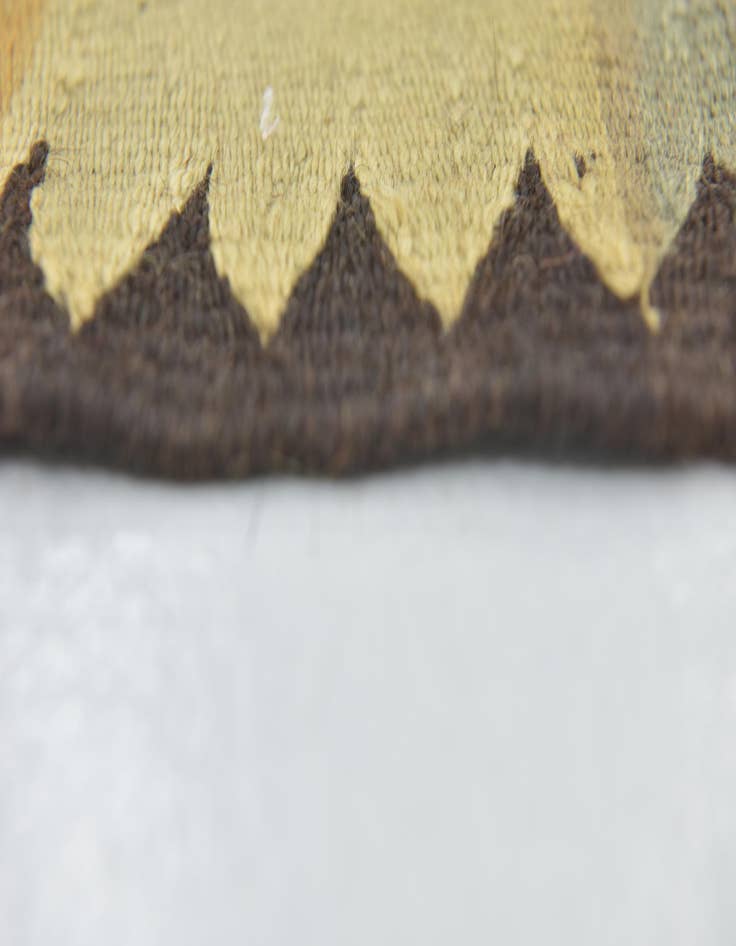 Detail image of 5' 5 x 10'  Hand Knotted Moroccan Wool Runner Rug