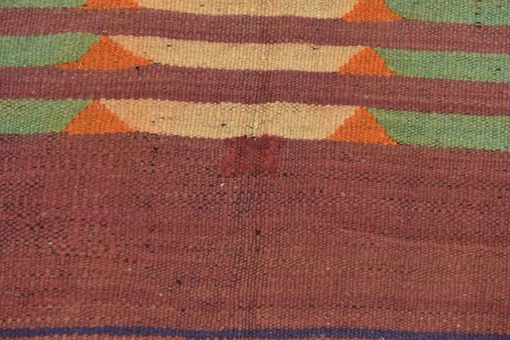 5' 9 x 13' Hand Knotted Moroccan Wool Runner Rug