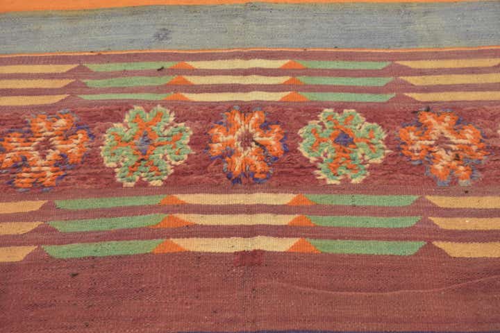 5' 9 x 13' Hand Knotted Moroccan Wool Runner Rug