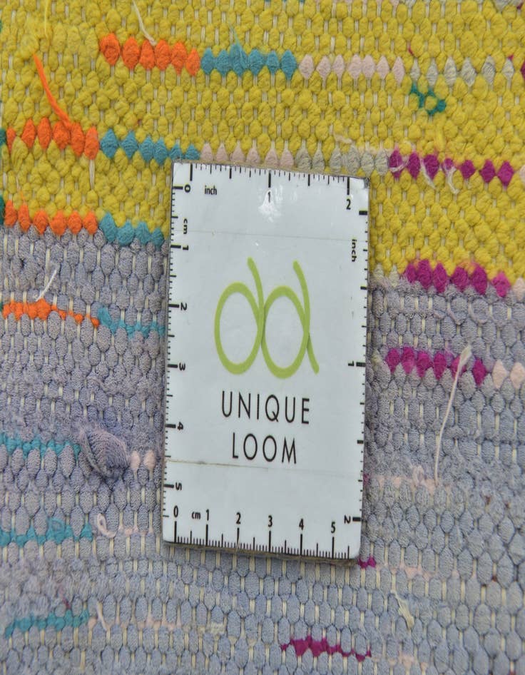 Detail image of 2' 10 x 9' 9  Hand Knotted Moroccan Wool Runner Rug