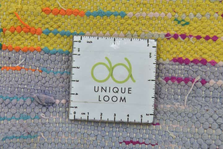 2' 10 x 9' 9 Hand Knotted Moroccan Wool Runner Rug