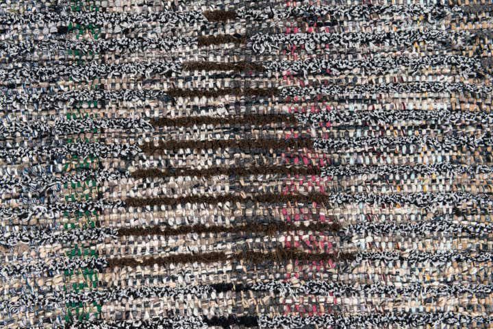 2' 6 x 9' 5 Hand Knotted Moroccan Wool Runner Rug