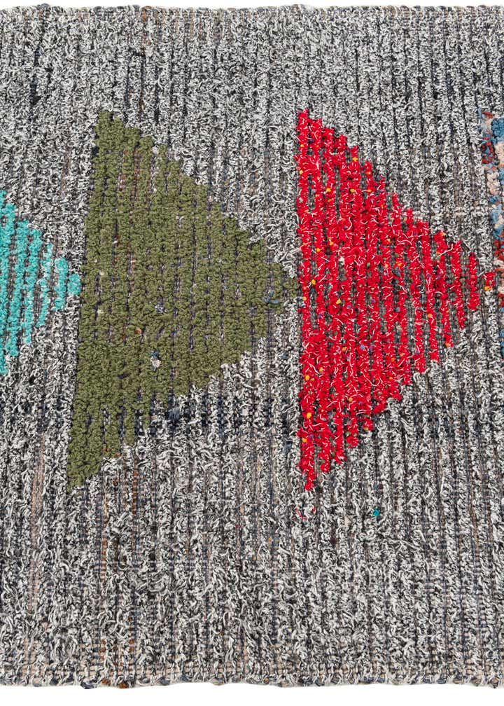 2' 10 x 12' 4 Hand Knotted Moroccan Wool Runner Rug