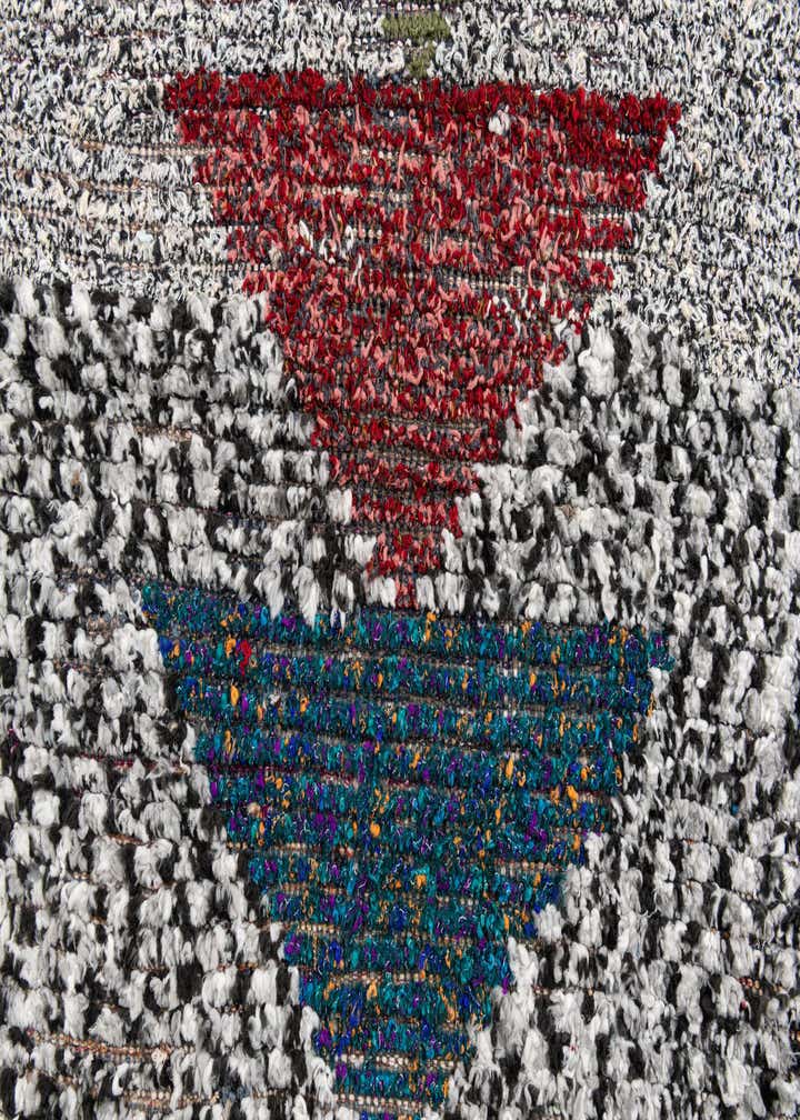 2' 10 x 12' 4 Hand Knotted Moroccan Wool Runner Rug