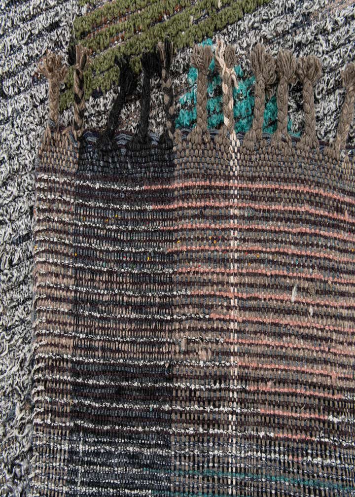 2' 10 x 12' 4 Hand Knotted Moroccan Wool Runner Rug