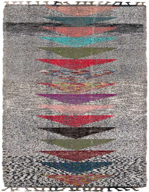 2' 10 x 12' 4 Hand Knotted Moroccan Wool Runner Rug