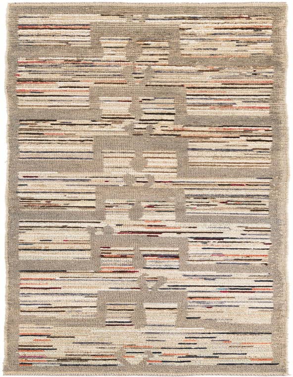 Detail image of 2' 10 x 9' 10 Hand Knotted Moroccan Runner Rug