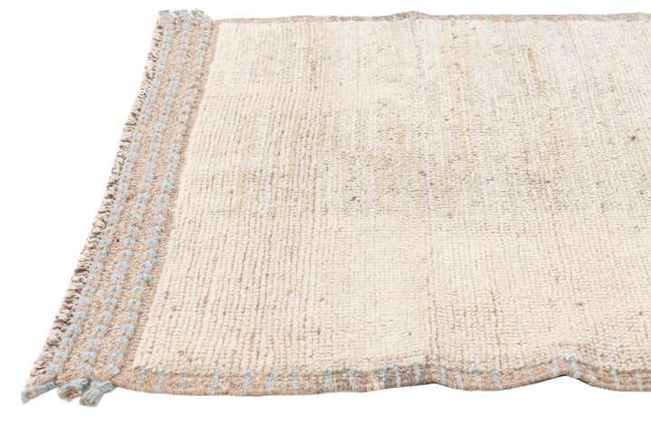 3' 3 x 10' 2 Hand Knotted Moroccan Wool Runner Rug