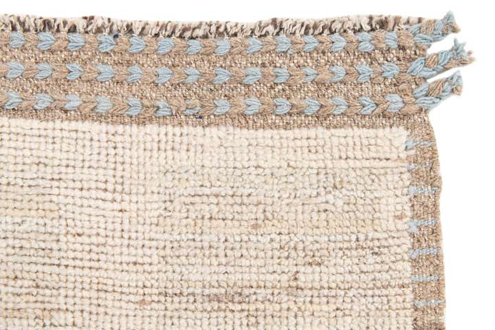 3' 3 x 10' 2 Hand Knotted Moroccan Wool Runner Rug