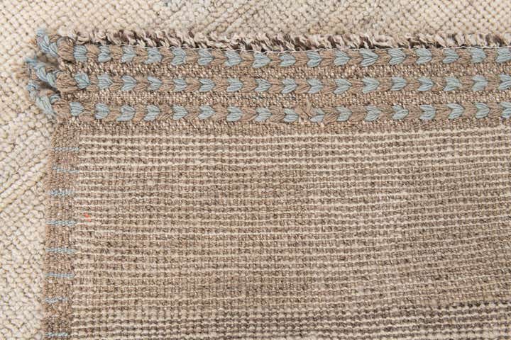3' 3 x 10' 2 Hand Knotted Moroccan Wool Runner Rug