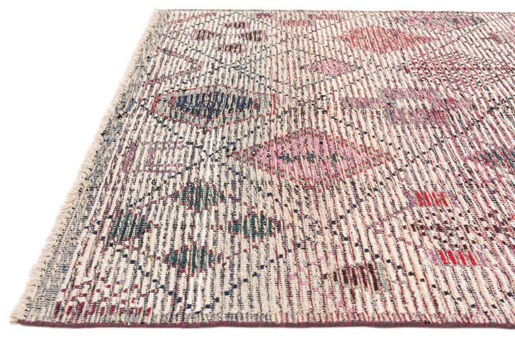 Detail image of 5' x 15' 3 Hand Knotted Moroccan Wool Runner Rug