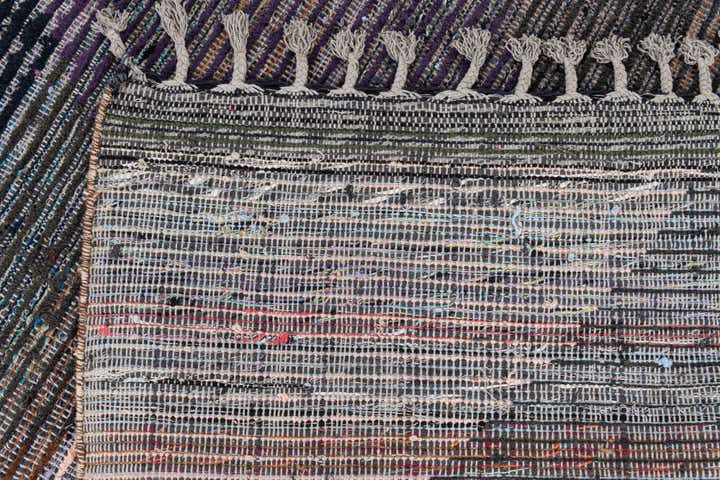 6' 4 x 10' 5 Hand Knotted Moroccan Wool Runner Rug