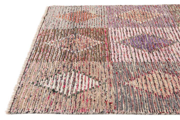 4' 5 x 15' Hand Knotted Moroccan Wool Runner Rug