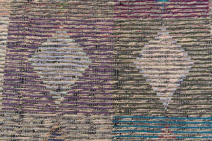 4' 5 x 15' Hand Knotted Moroccan Wool Runner Rug