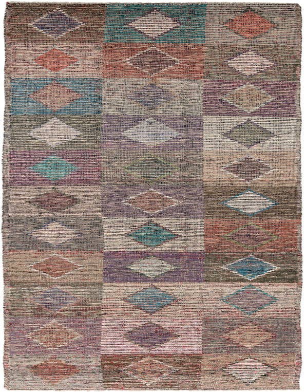 Detail image of 4' 5 x 15' Hand Knotted Moroccan Wool Runner Rug