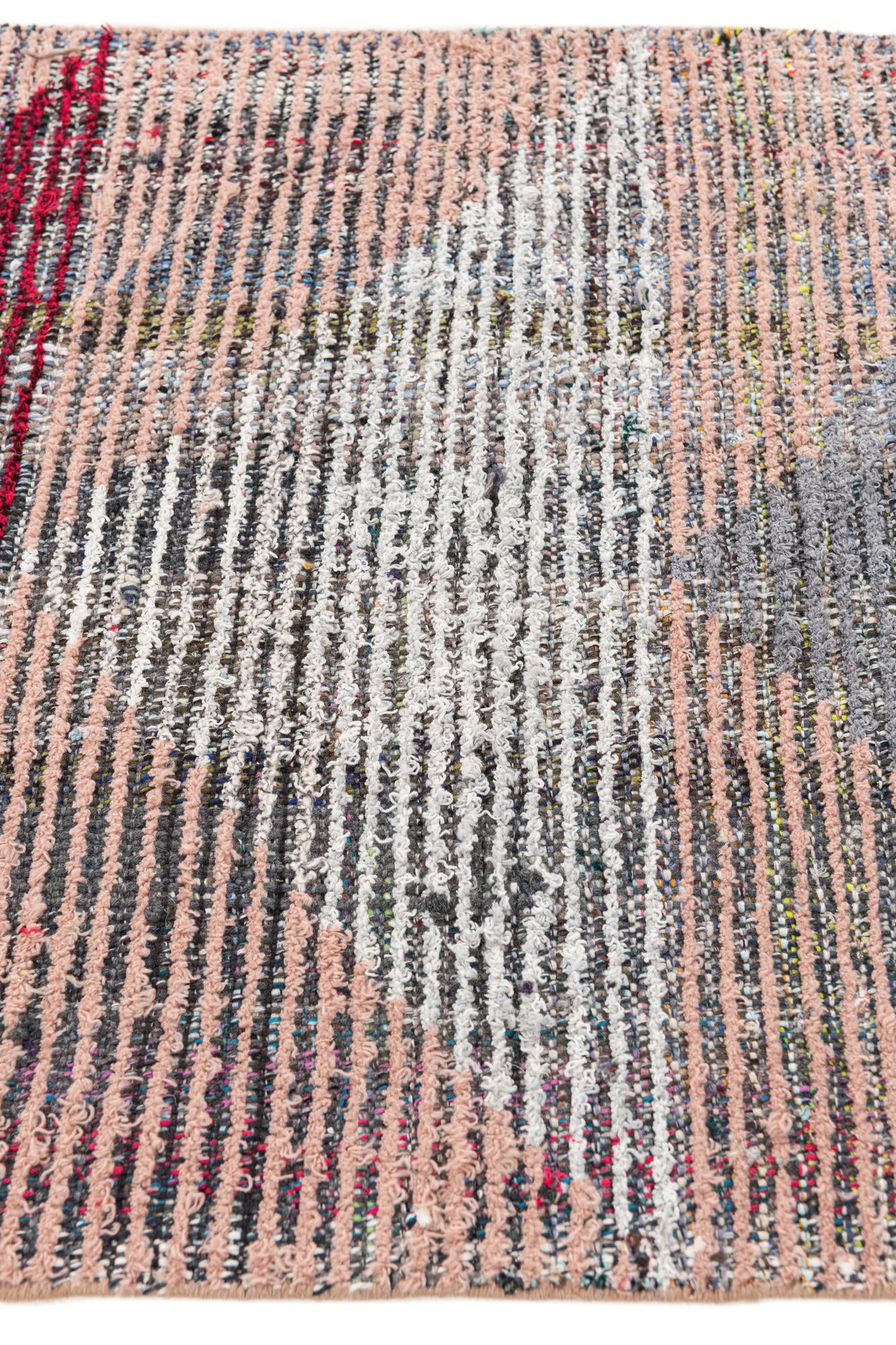 2' 8 x 11' 10 Hand Knotted Moroccan Wool Runner Rug