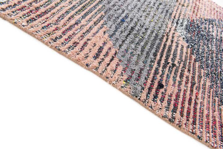 2' 8 x 11' 10 Hand Knotted Moroccan Wool Runner Rug