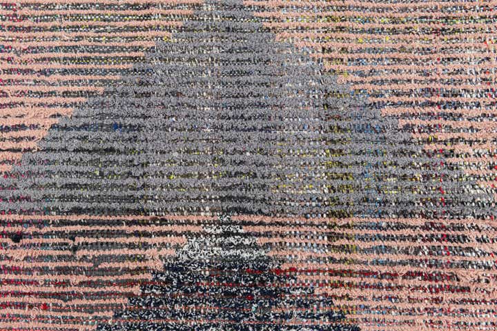2' 8 x 11' 10 Hand Knotted Moroccan Wool Runner Rug