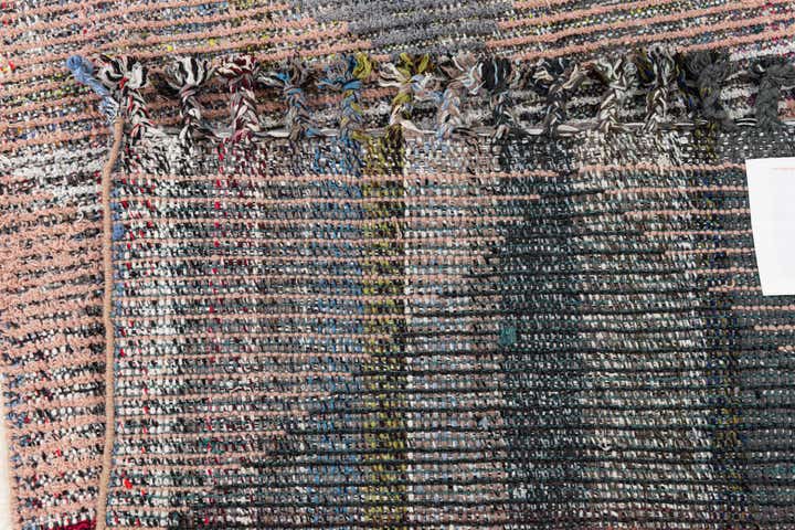 2' 8 x 11' 10 Hand Knotted Moroccan Wool Runner Rug