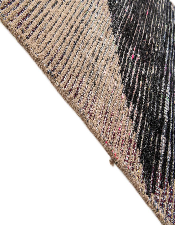 Detail image of 2' 6 x 12'  Hand Knotted Moroccan Wool Runner Rug