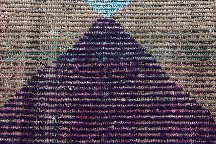 2' 6 x 12' Hand Knotted Moroccan Wool Runner Rug