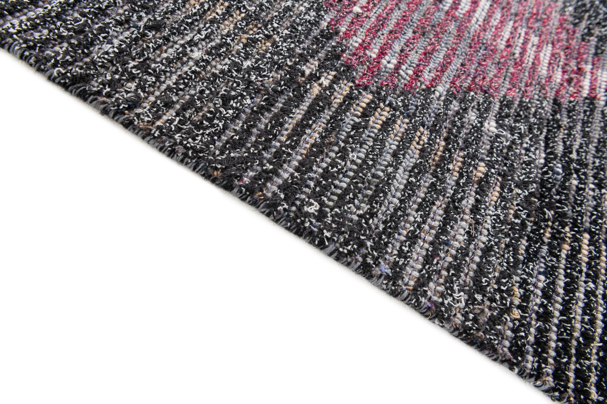 2' 6 x 12' 5 Hand Knotted Moroccan Wool Runner Rug