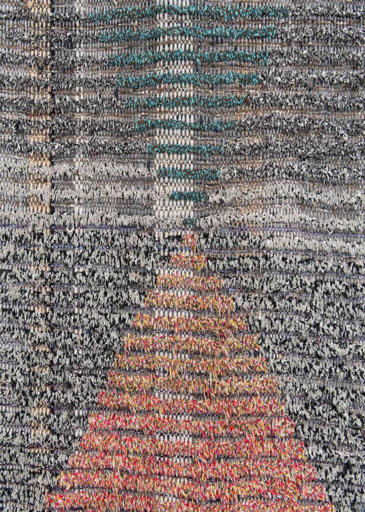 2' 6 x 12' 5 Hand Knotted Moroccan Wool Runner Rug