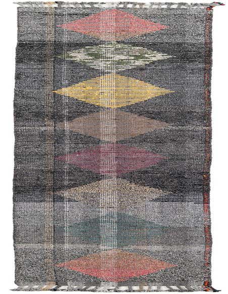 2' 6 x 12' 5 Hand Knotted Moroccan Wool Runner Rug