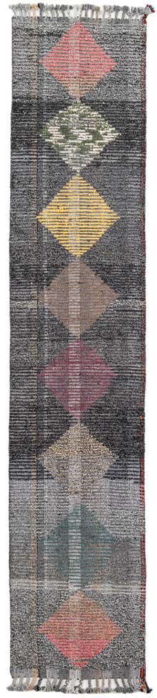 2' 6 x 12' 5 Hand Knotted Moroccan Wool Runner Rug