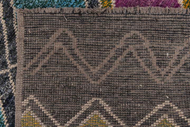 5' x 15' 2 Hand Knotted Moroccan Wool Runner Rug