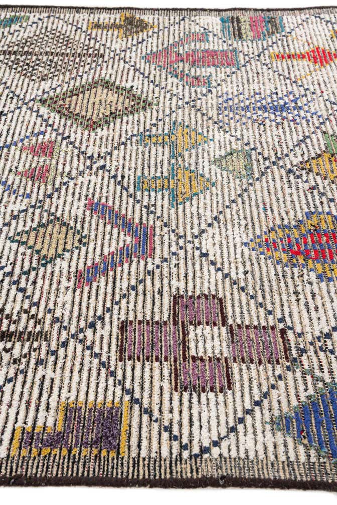 5' 7 x 14' 8 Hand Knotted Moroccan Runner Rug