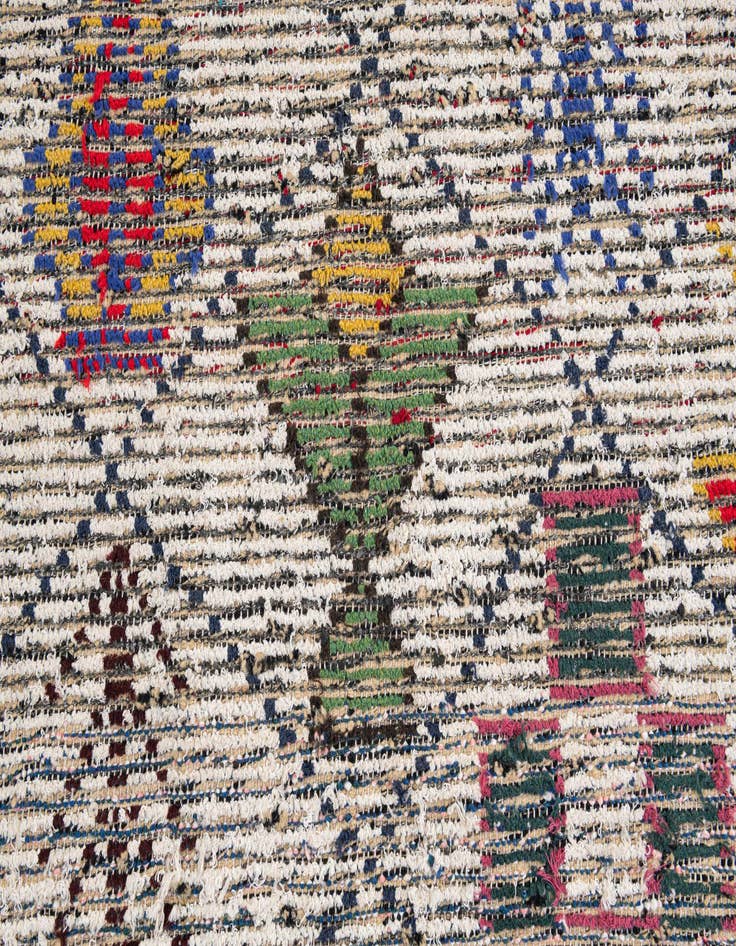 Detail image of 5' 7 x 14' 8  Hand Knotted Moroccan Runner Rug