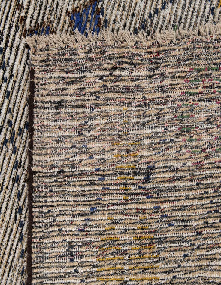 Detail image of 5' 7 x 14' 8  Hand Knotted Moroccan Runner Rug